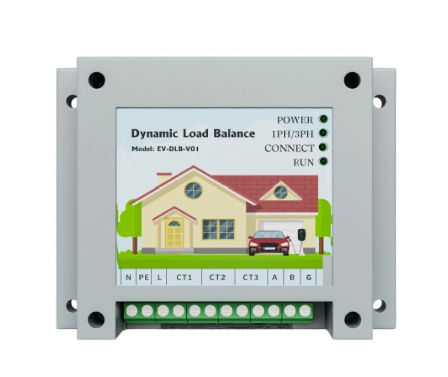 SINELINK dynamic load balancing controller for coordinating EV charger power demand