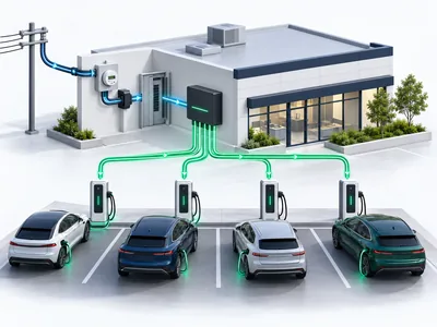 Dynamic Load Balancing for Commercial EV Charging: How to Share Limited Site ...