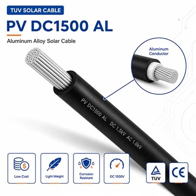 TUV PV DC1500 AL Solar Cable